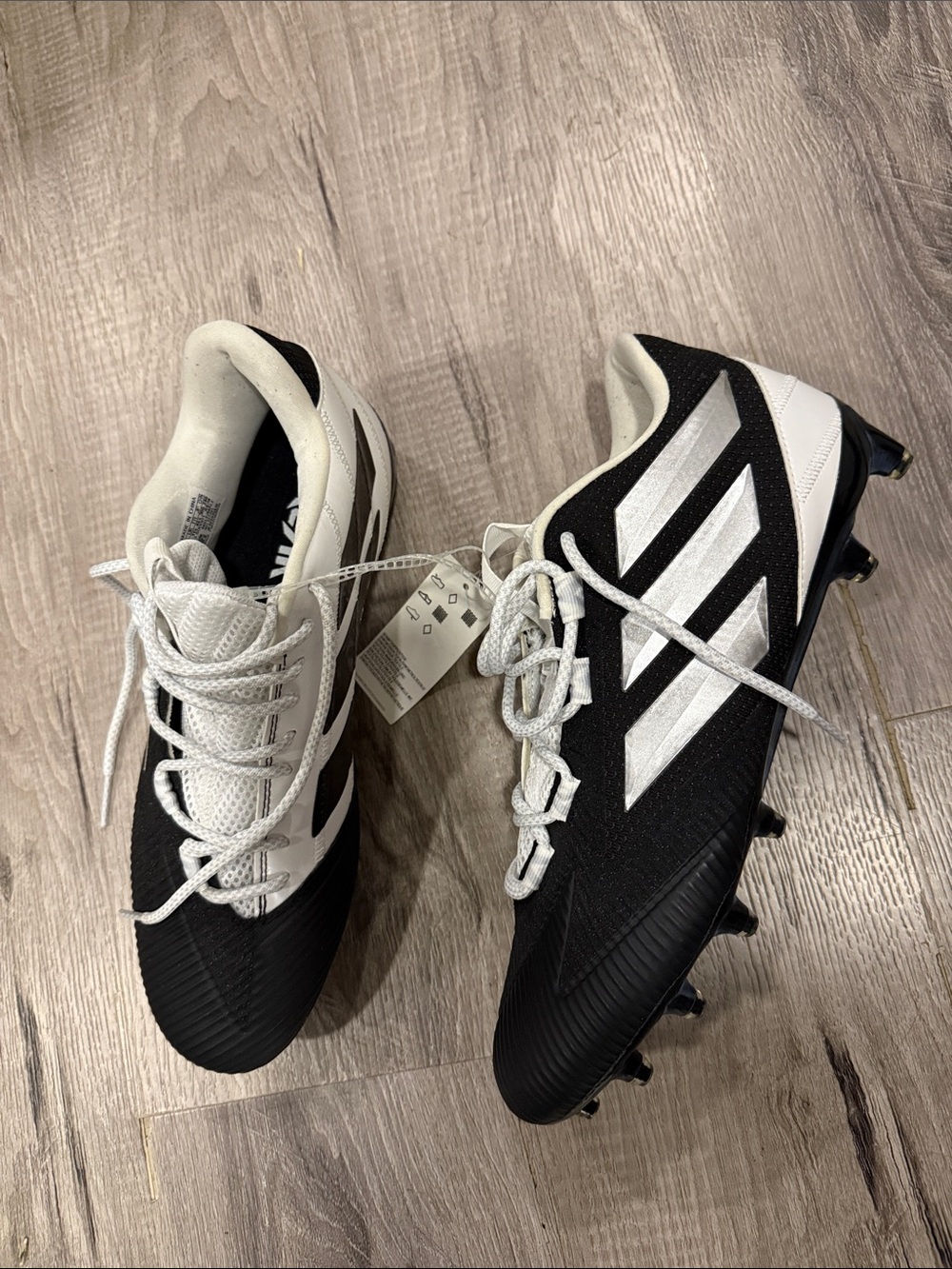adidas freak carbon low Black and White footbal Cleats